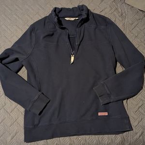 Vineyard Vines navy blue women's quarter zip